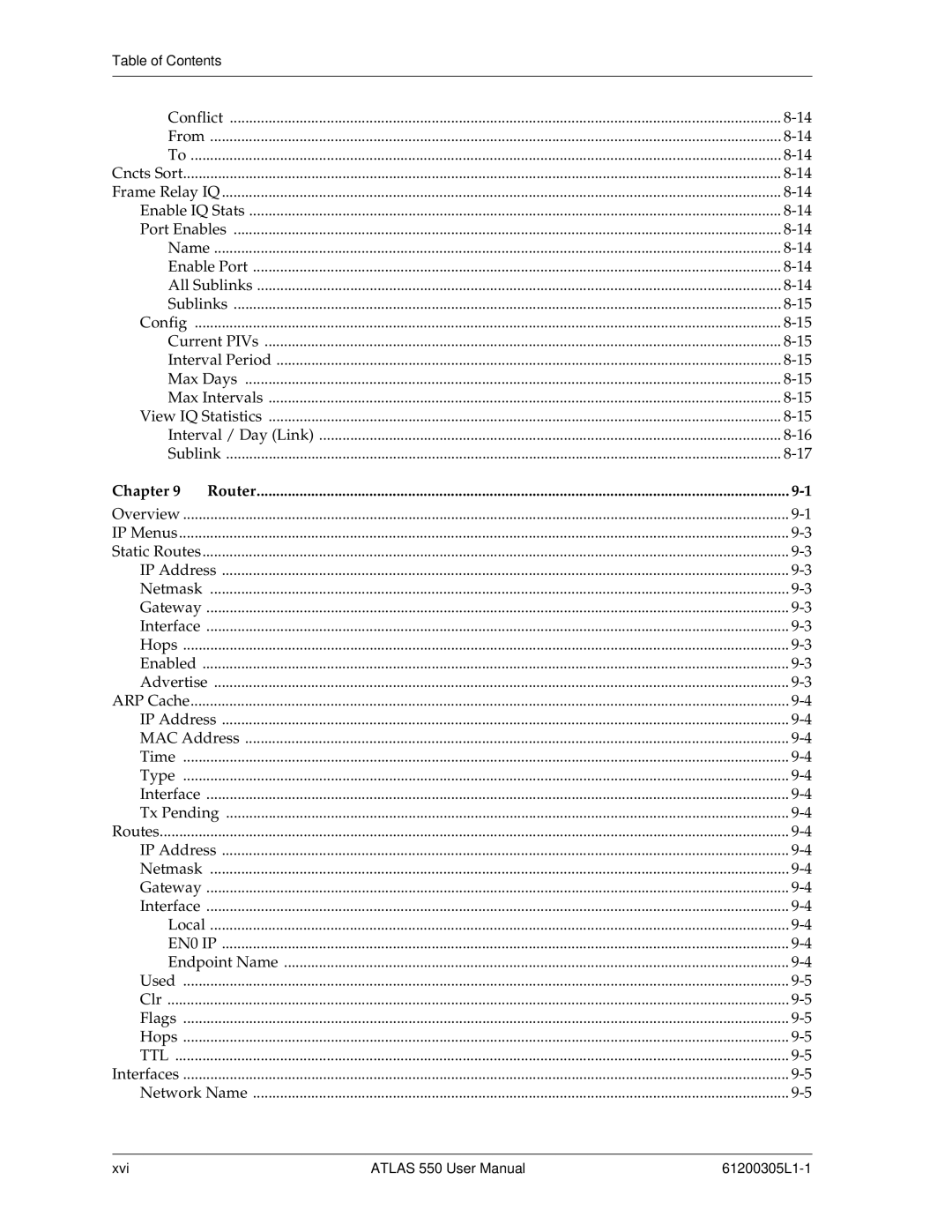 ADTRAN 550 user manual Chapter Router 