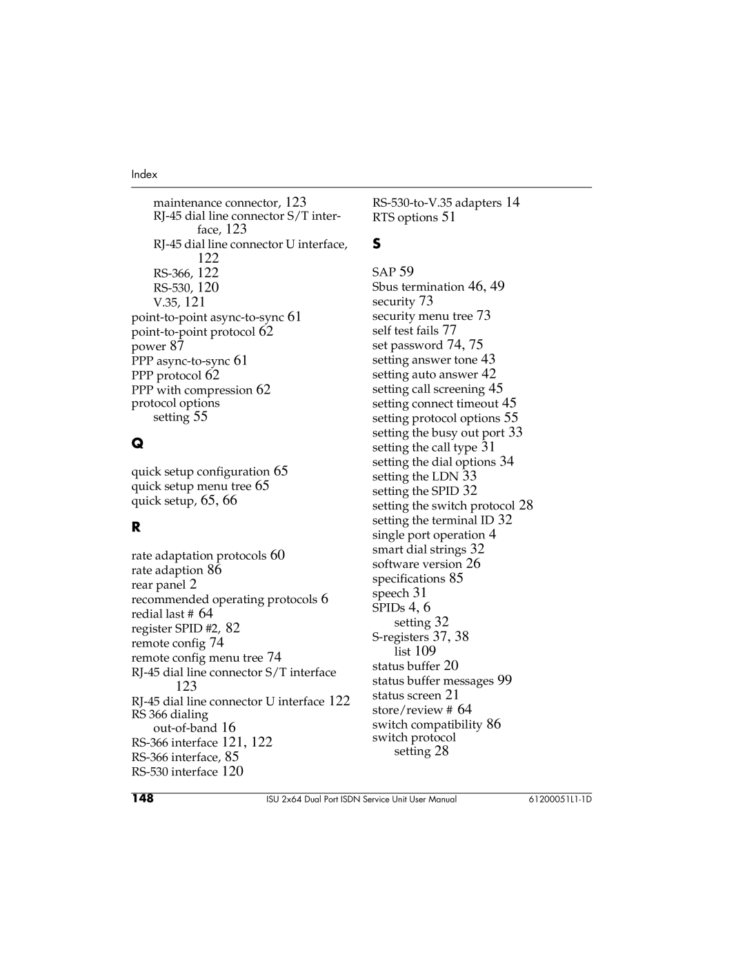 ADTRAN 1200051L2, 61200051L1, 1200051L6, 1200051L5 user manual 123 