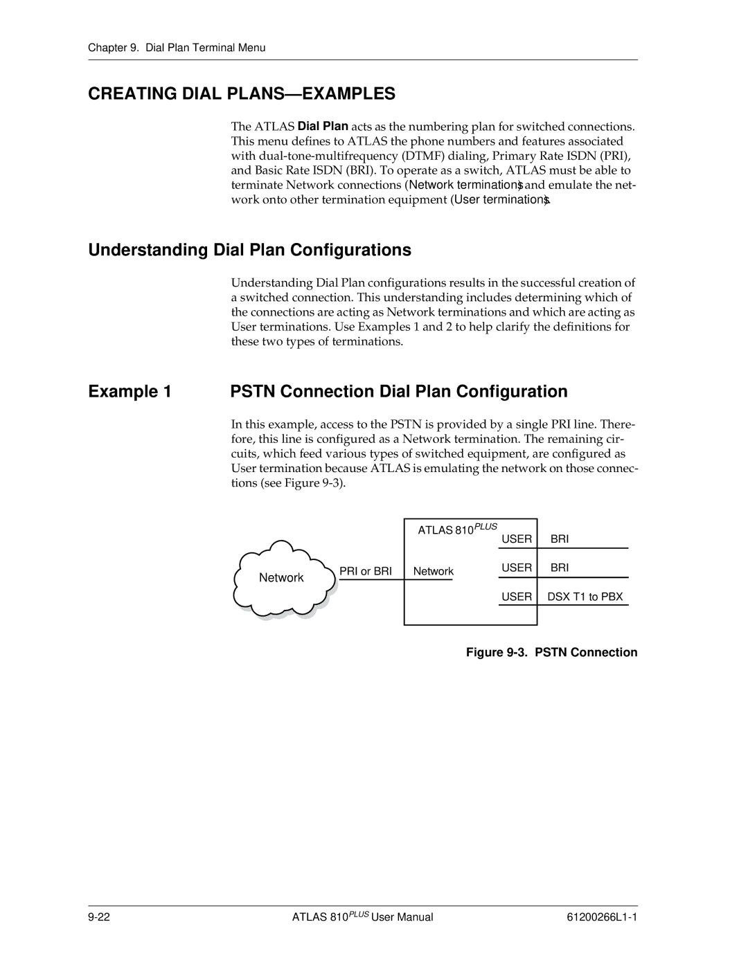 ADTRAN 810 Plus manual Creating Dial PLANS-EXAMPLES, Understanding Dial Plan Configurations, Network 