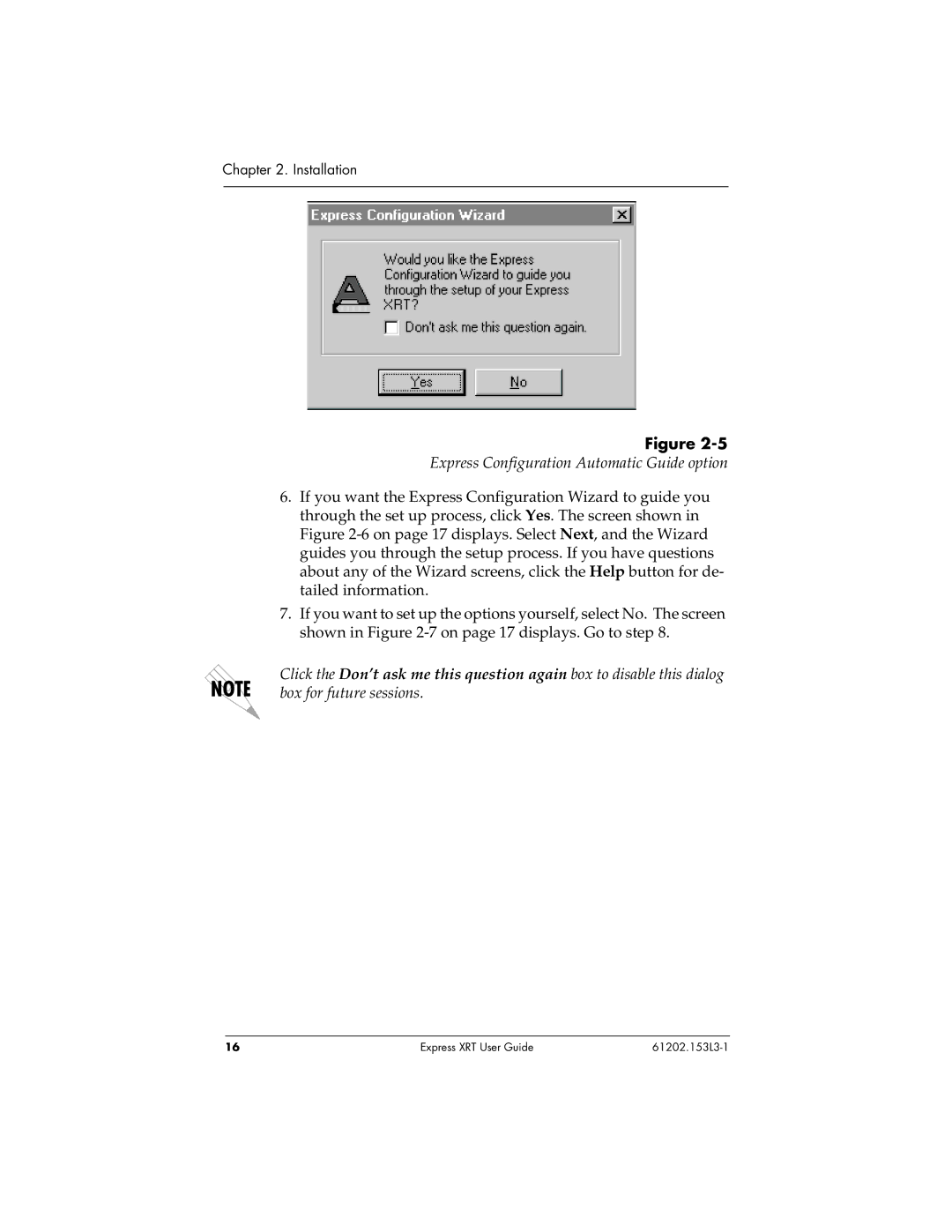 ADTRAN Express XRT manual Express Configuration Automatic Guide option 