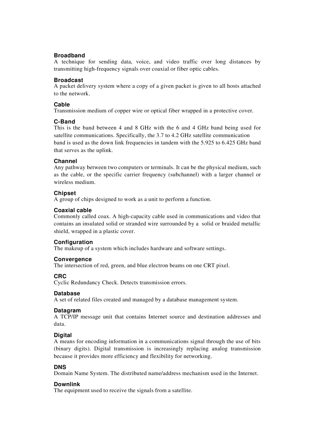 ADTRAN IPR-S1000 manual Crc 