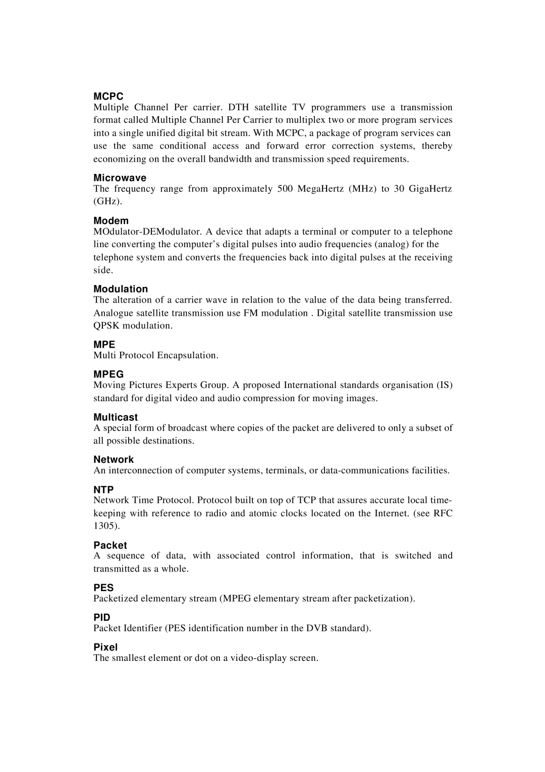 ADTRAN IPR-S1000 manual Mpe 