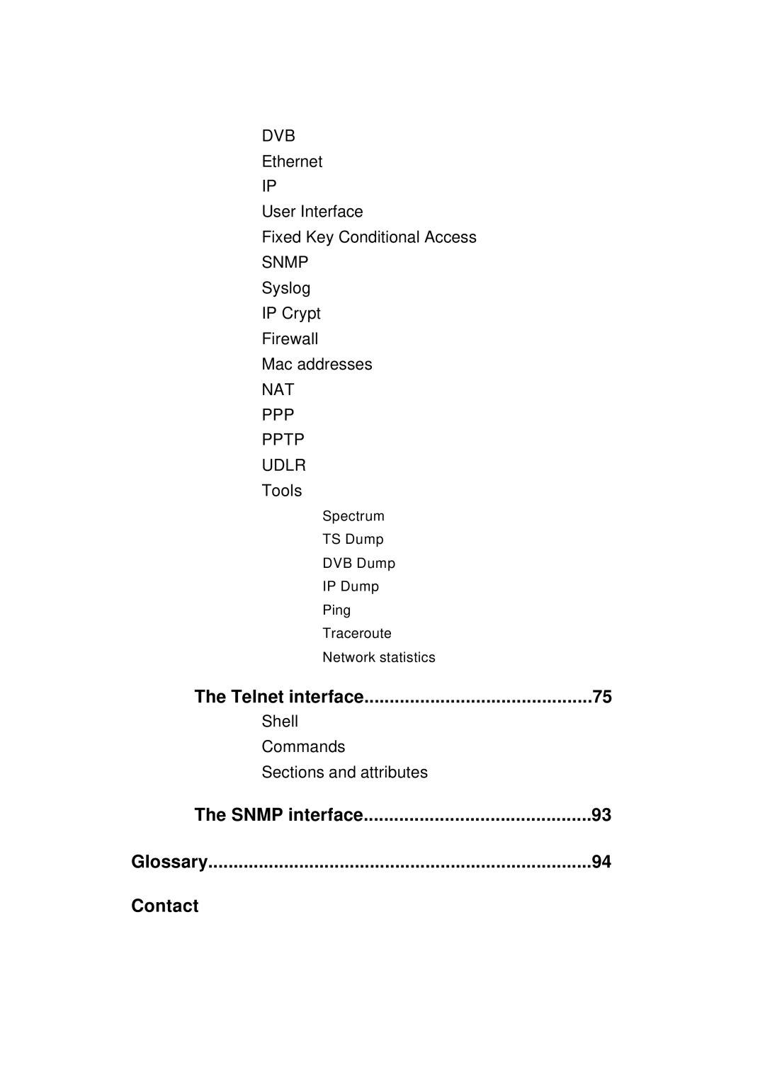 ADTRAN IPR-S1000 manual Telnet interface 