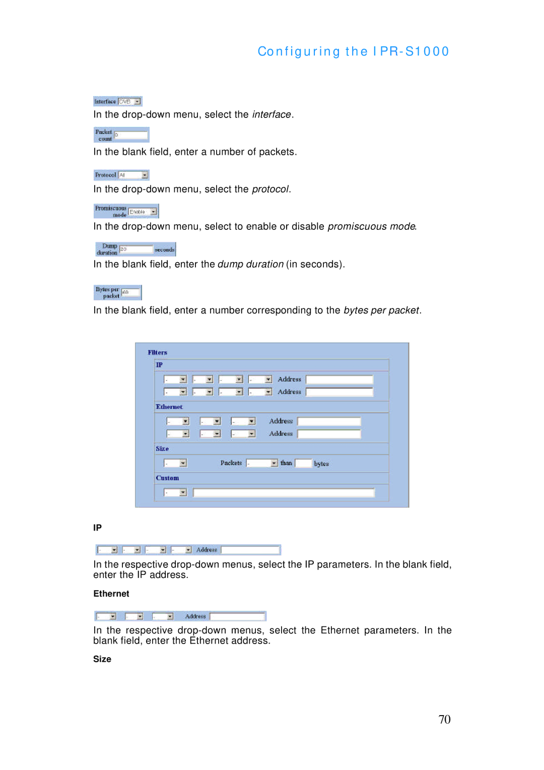 ADTRAN IPR-S1000 manual Ethernet 