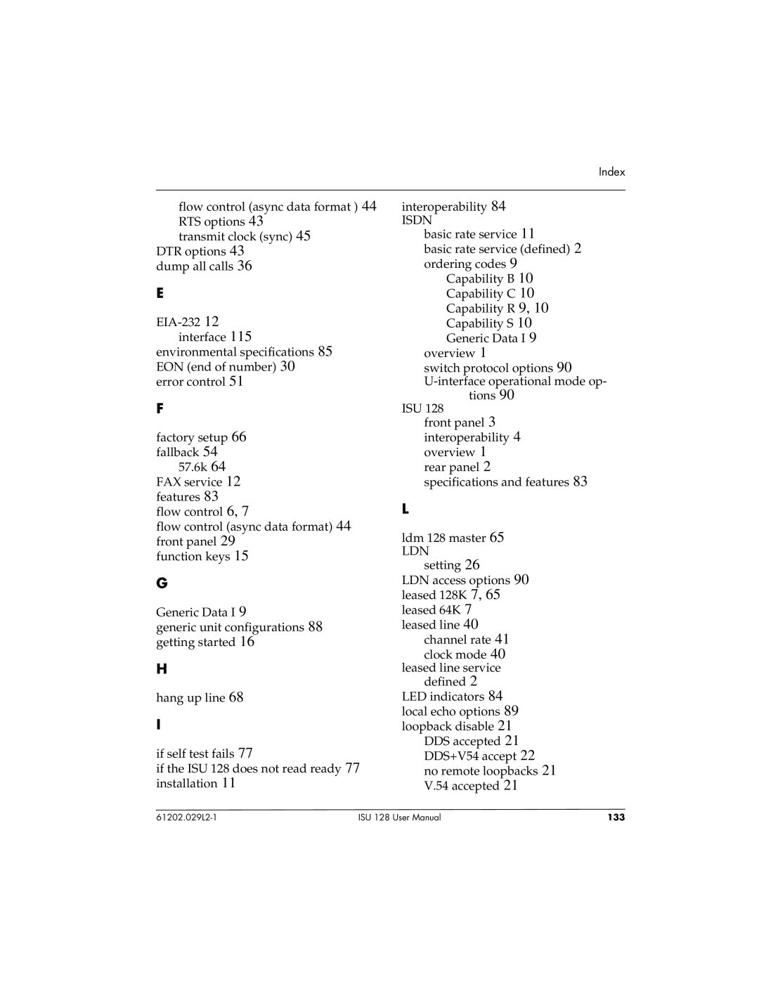 ADTRAN ISU 128 user manual Isdn 