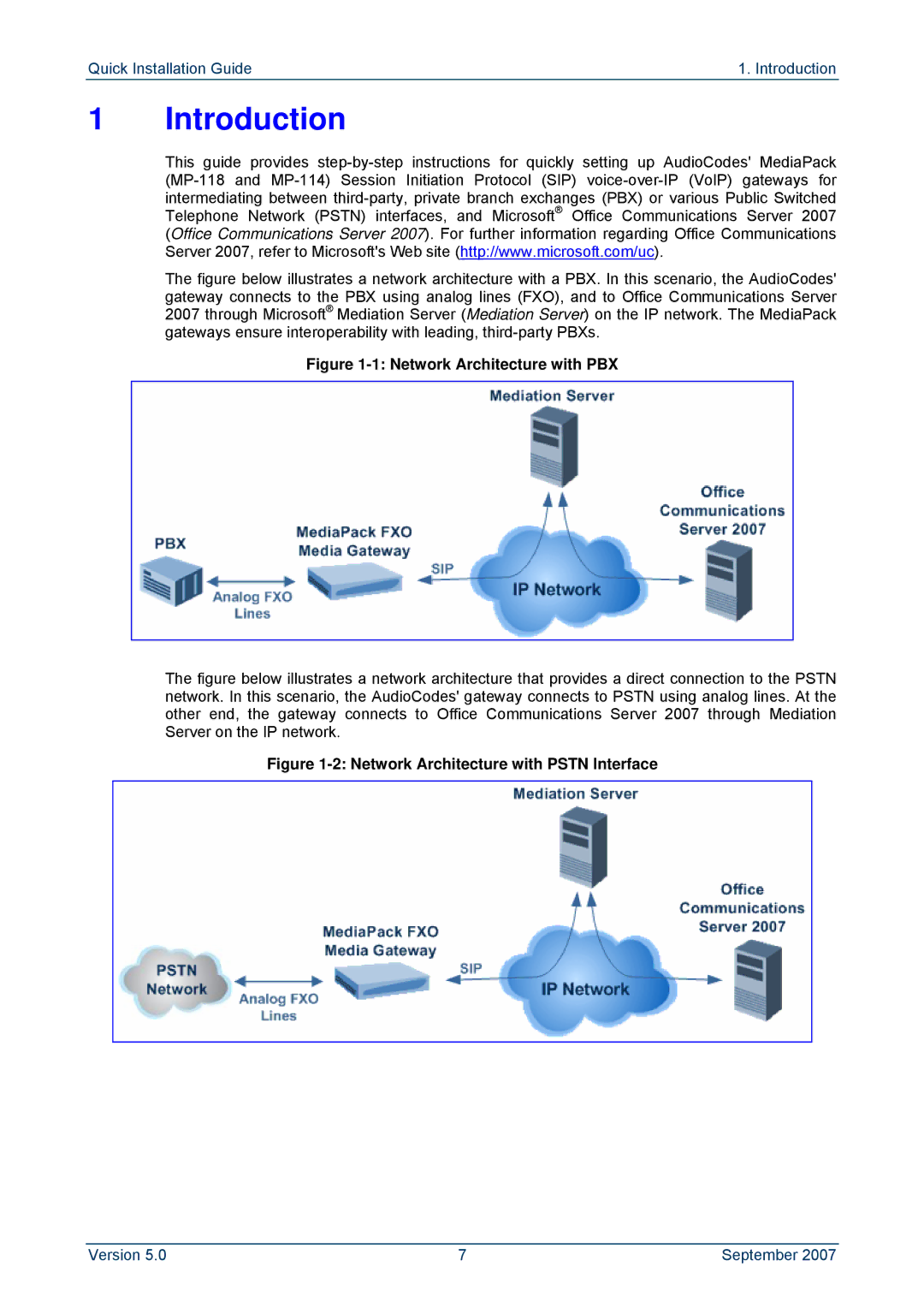 ADTRAN MP-114, MP-118 manual Introduction, Network Architecture with PBX 