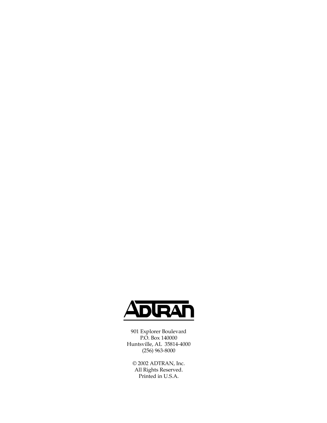 ADTRAN NxT1 HSSI/V.35 user manual 