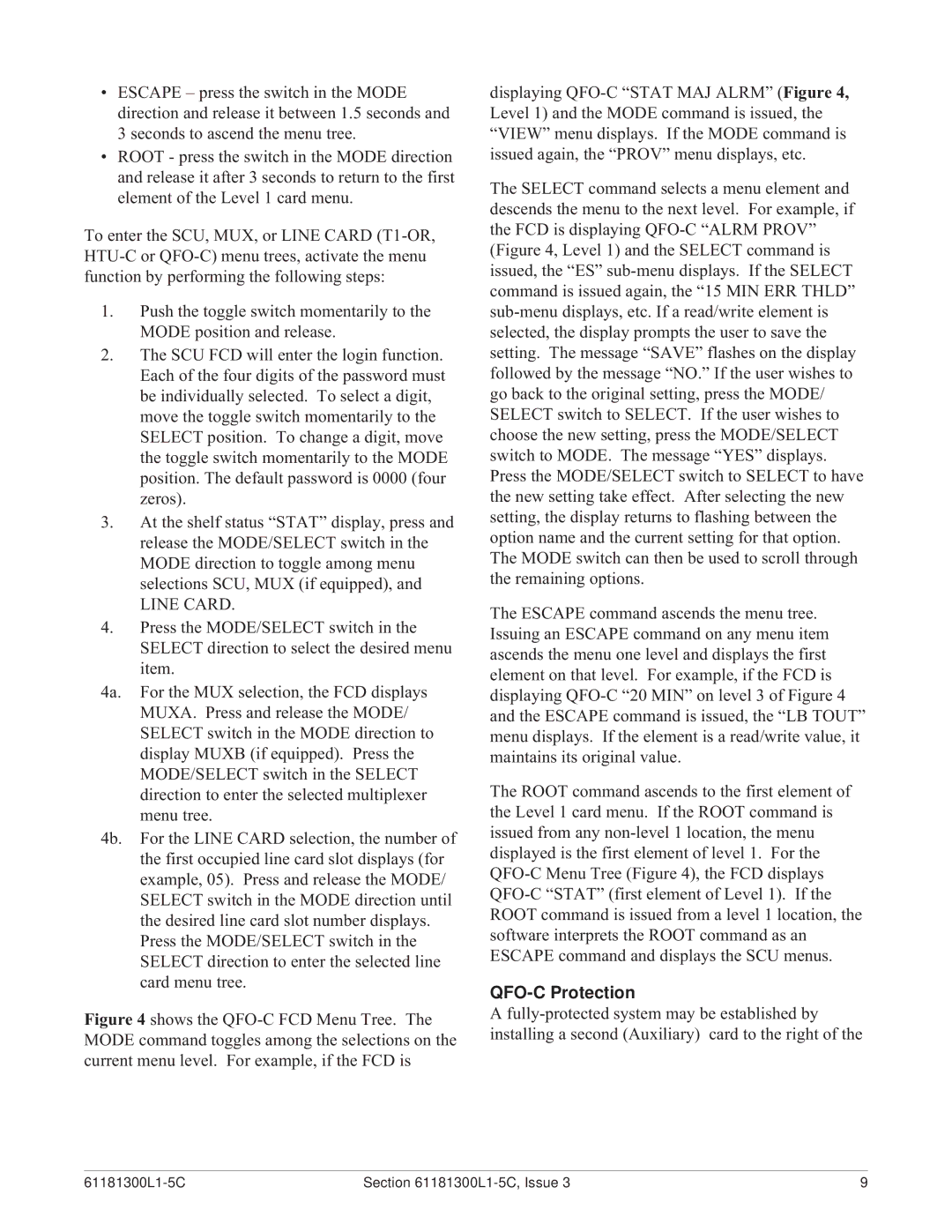 ADTRAN warranty Line Card, QFO-C Protection 