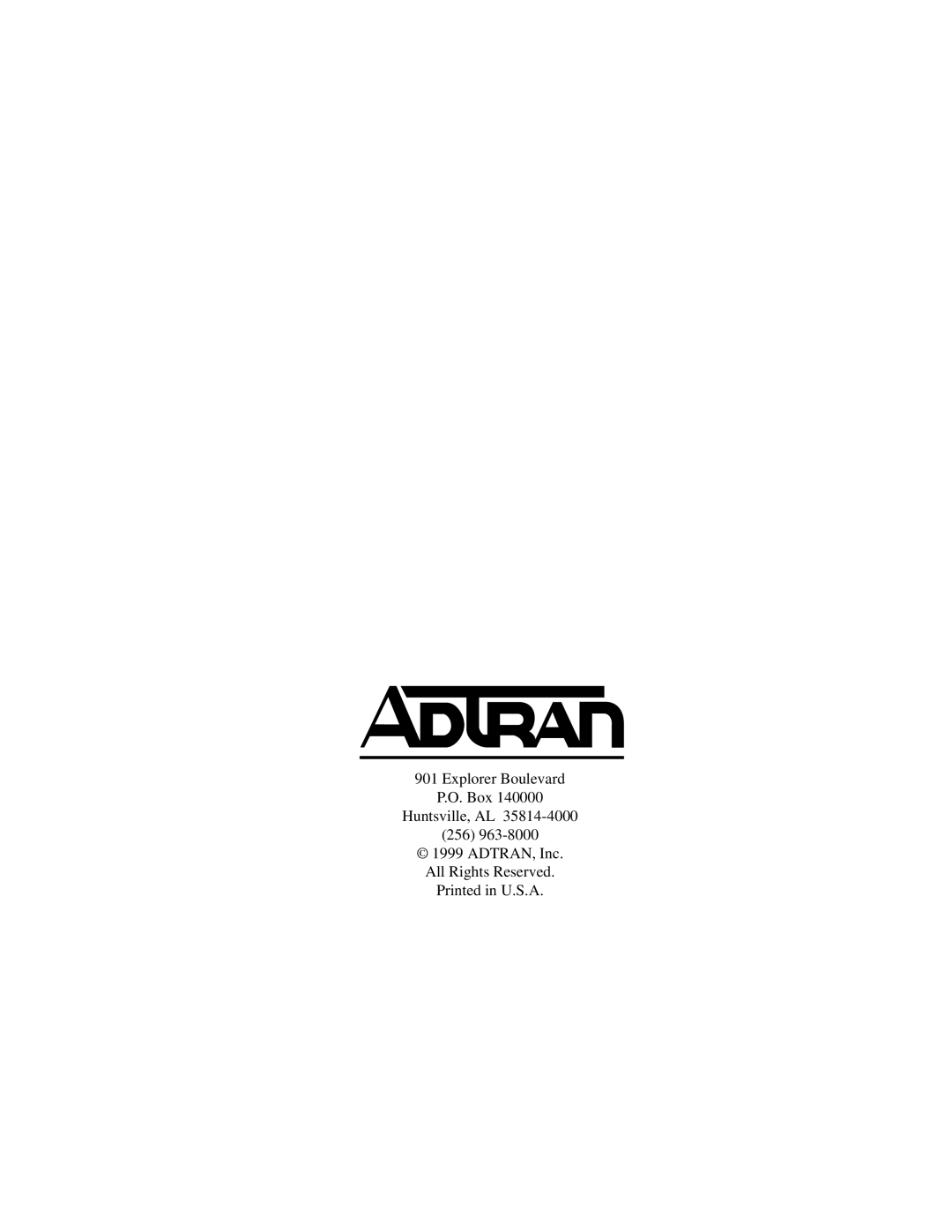 ADTRAN T1-FT1 user manual 