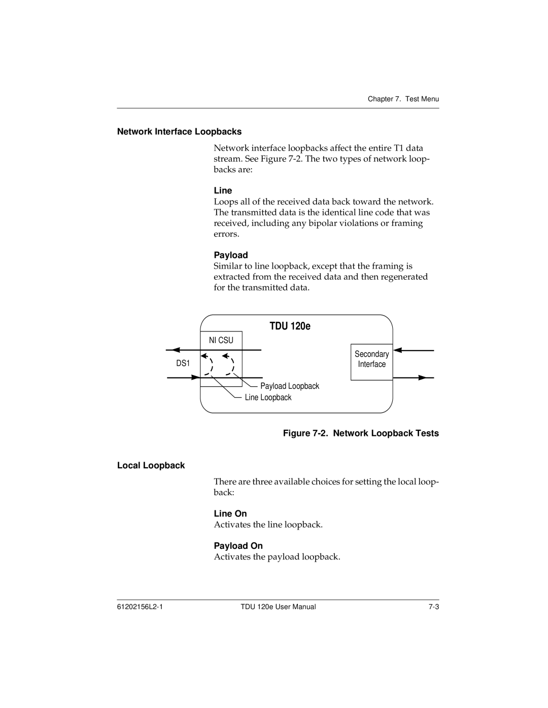 ADTRAN TDU 120e user manual 