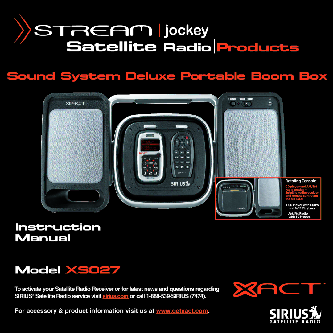 ADTRAN instruction manual Instruction Manual Model XS027 