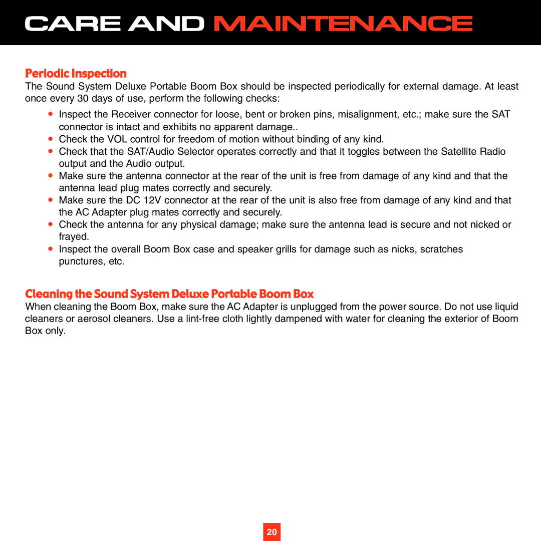 ADTRAN XS027 instruction manual Periodic Inspection 