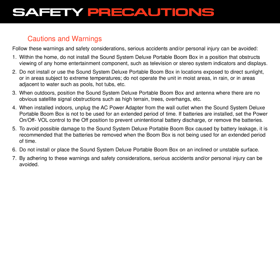 ADTRAN XS027 instruction manual Safety Precautions 