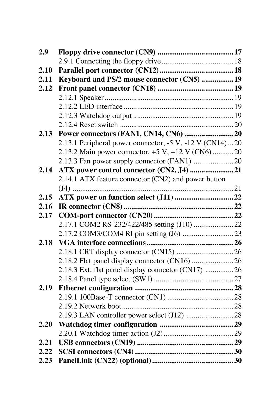 Advantech 2006957006 5th Edition user manual ATX feature connector CN2 and power button 