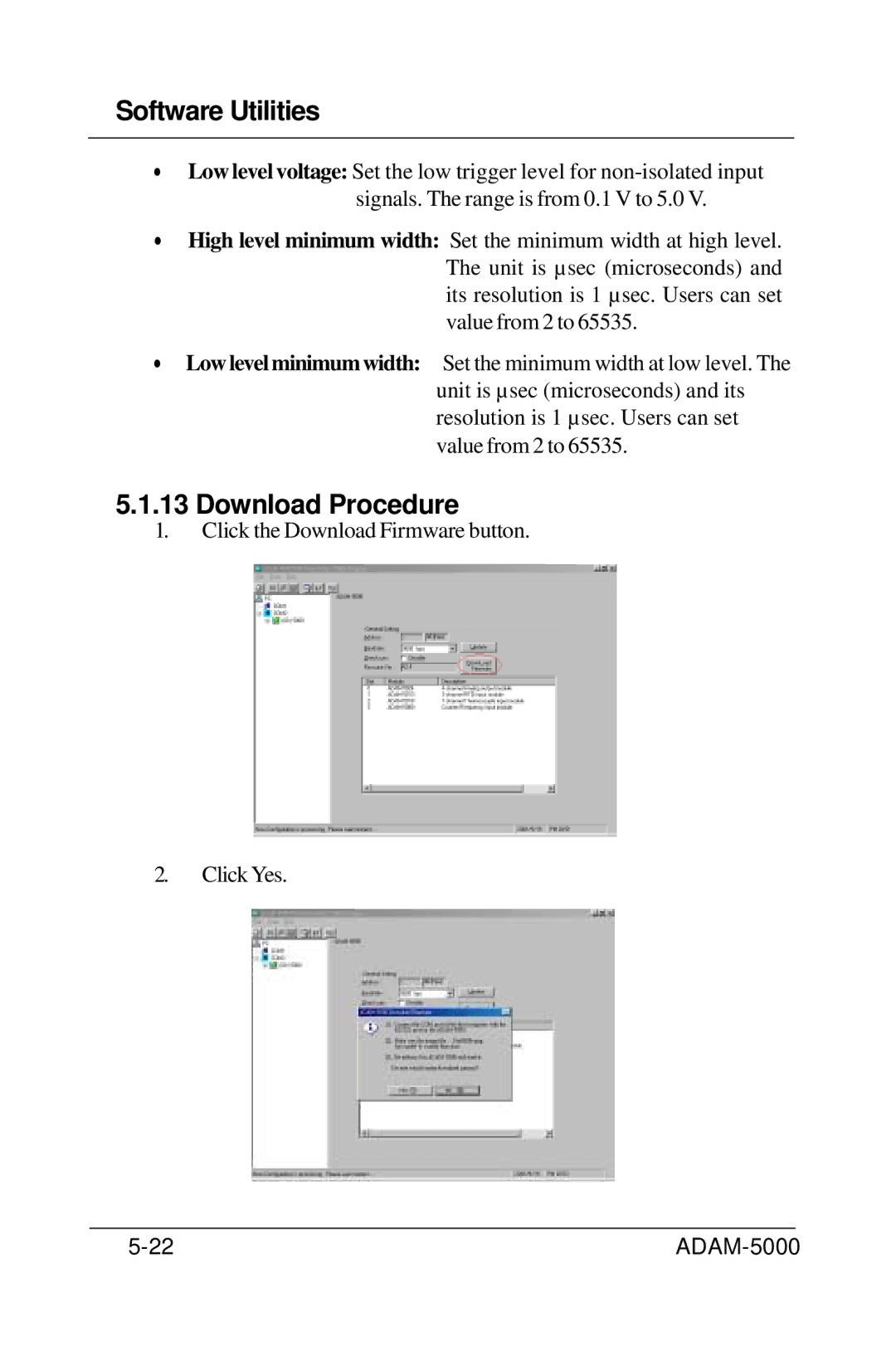 Advantech 5000 Series user manual Download Procedure 