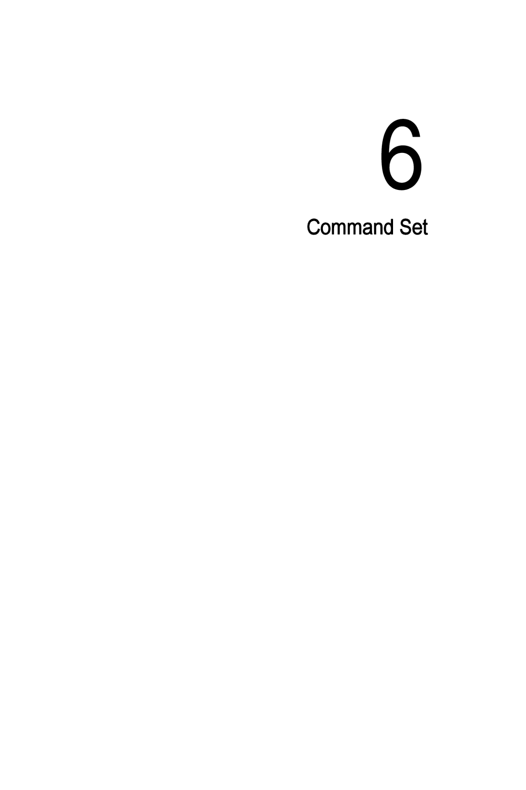 Advantech 5000 Series user manual Command Set 