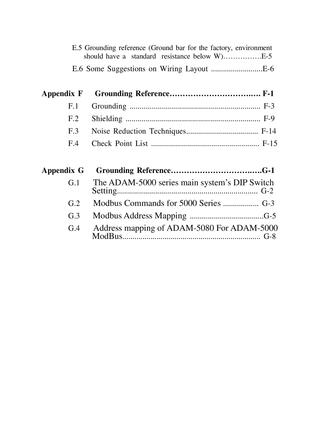 Advantech 5000 Series user manual ADAM-5000 series main system’s DIP Switch 