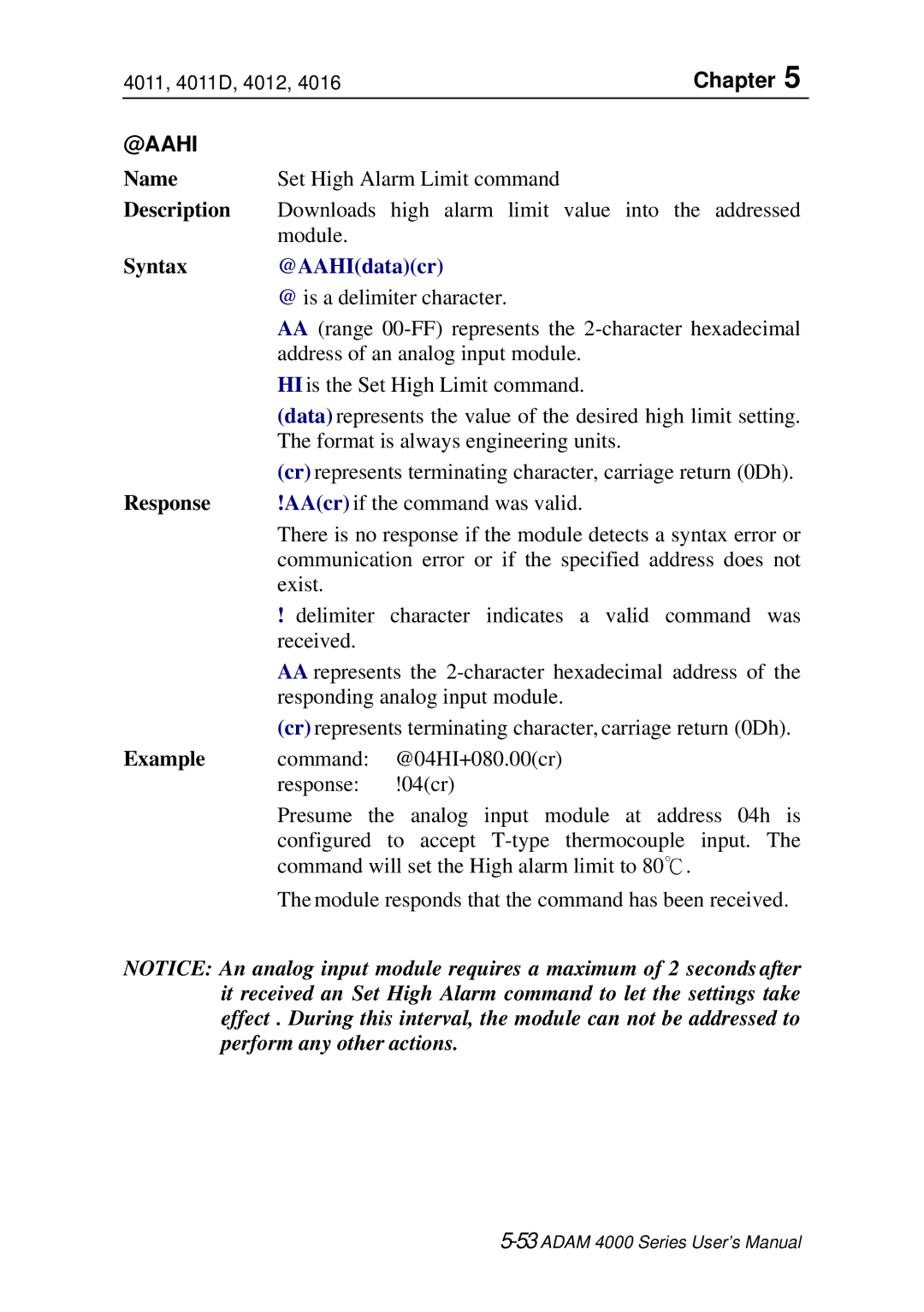 Advantech ADAM 4000 user manual @Aahi, @AAHIdatacr 