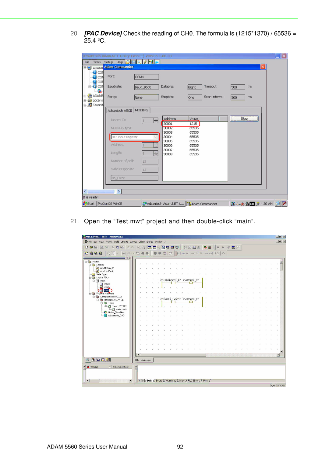 Advantech ADAM-5560 user manual 