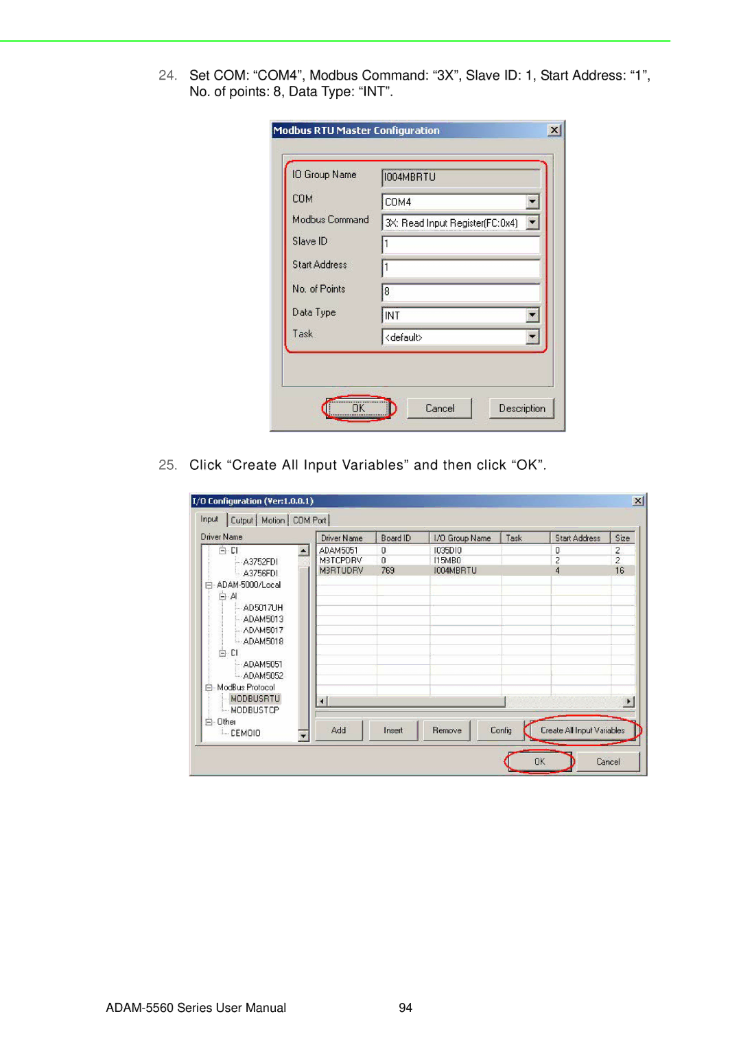 Advantech ADAM-5560 user manual 