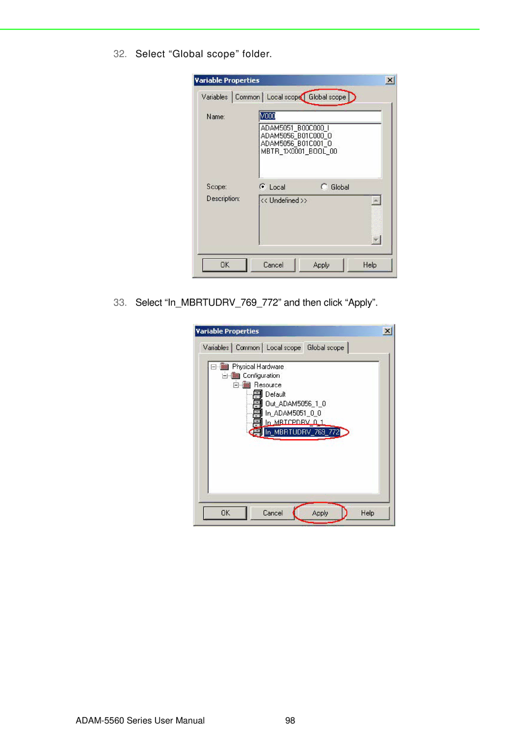 Advantech ADAM-5560 user manual 