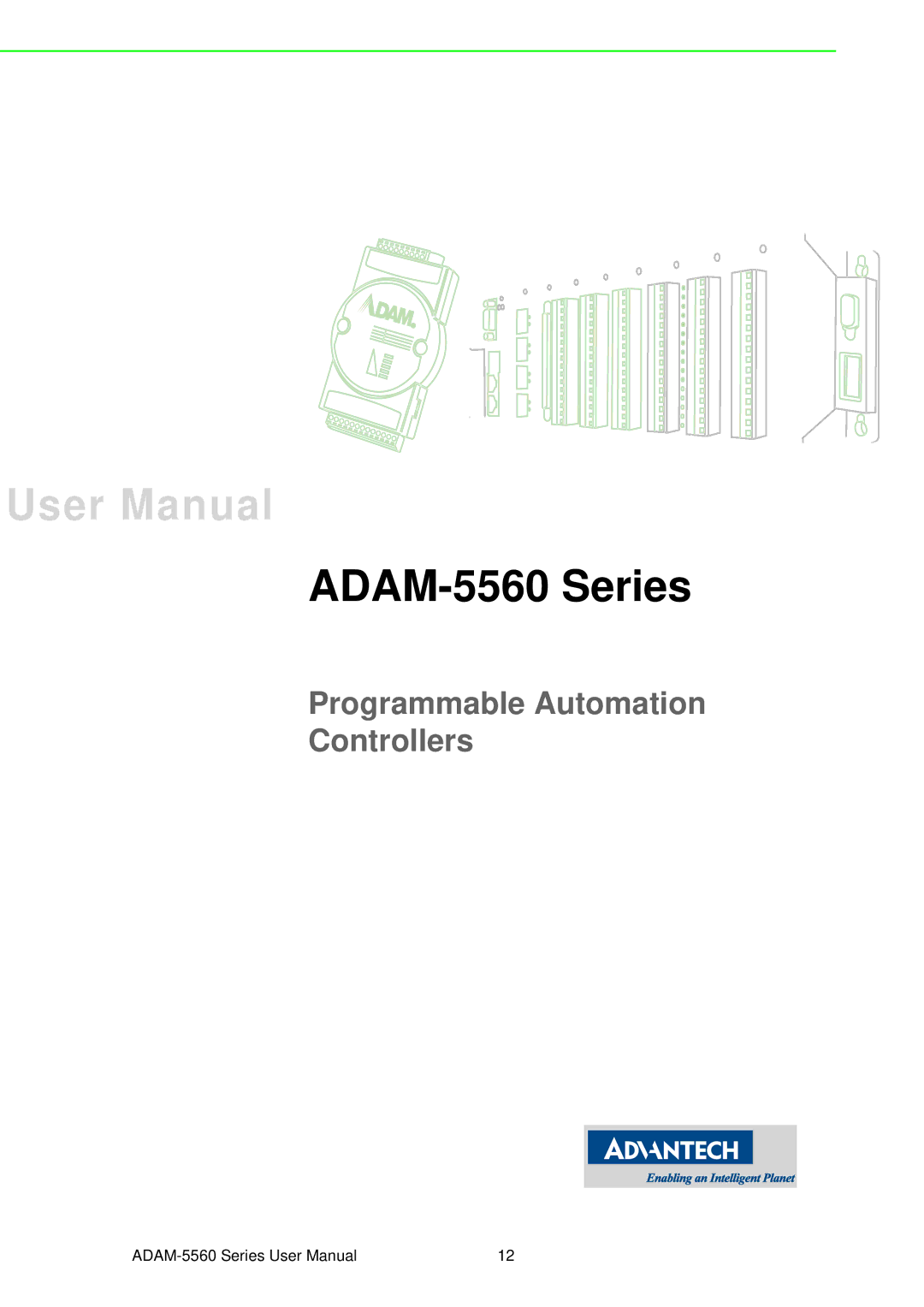 Advantech ADAM-5560 user manual 