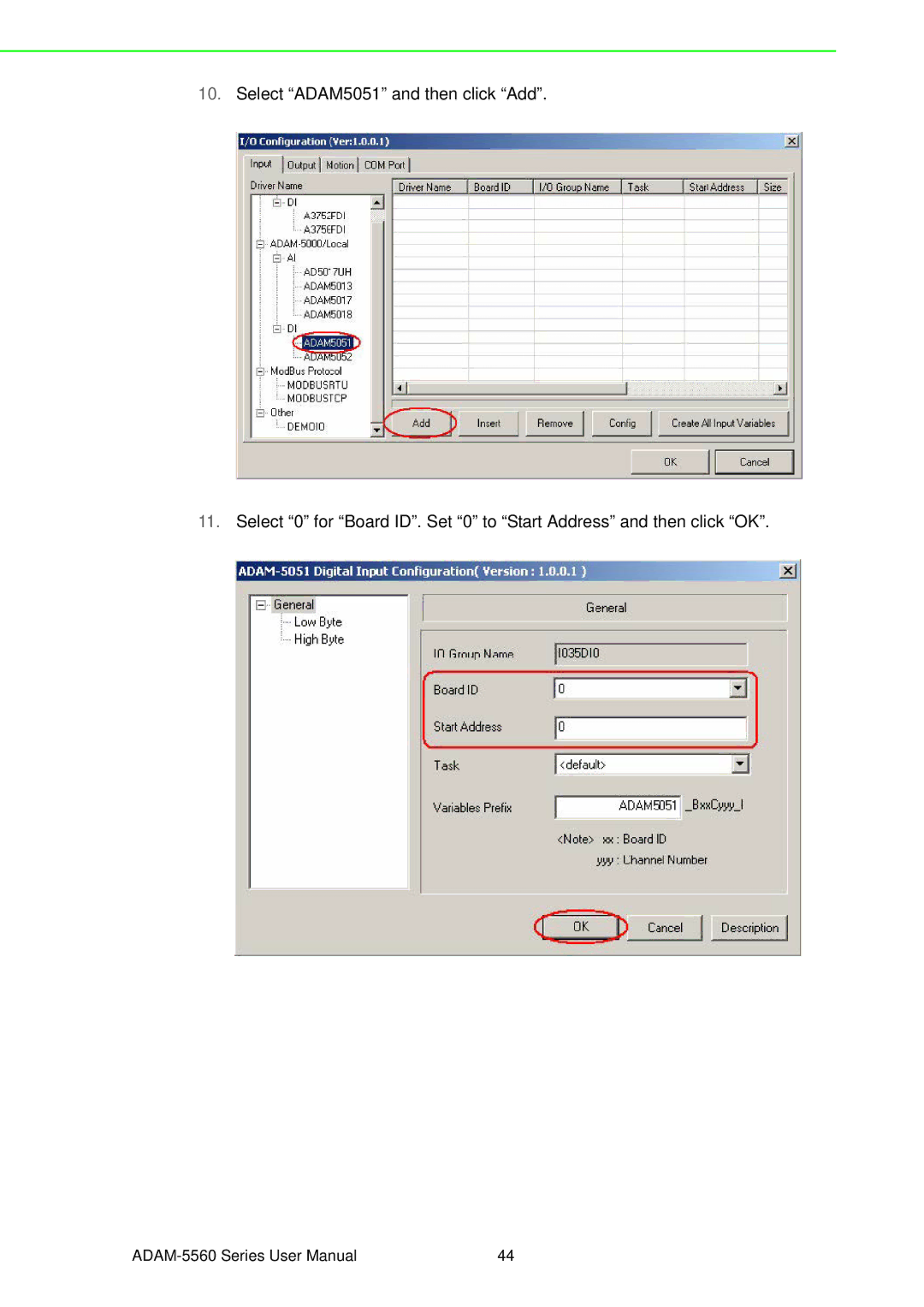 Advantech ADAM-5560 user manual 