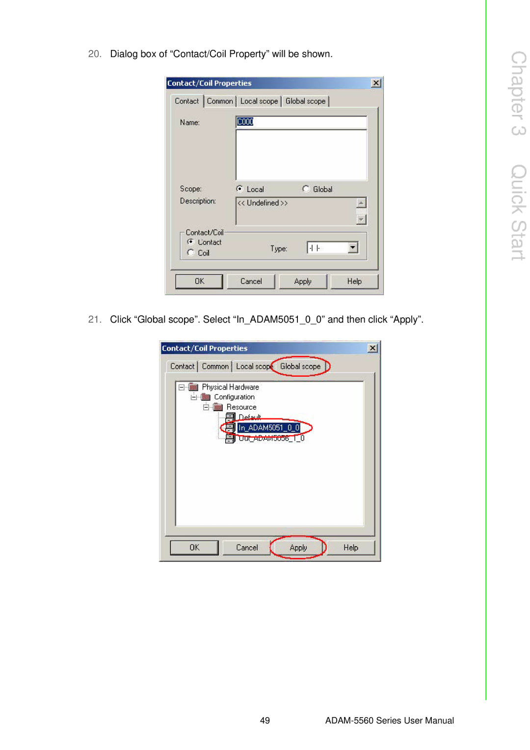 Advantech ADAM-5560 user manual Quick Start 