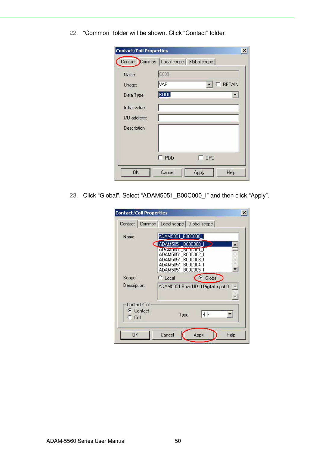 Advantech ADAM-5560 user manual 