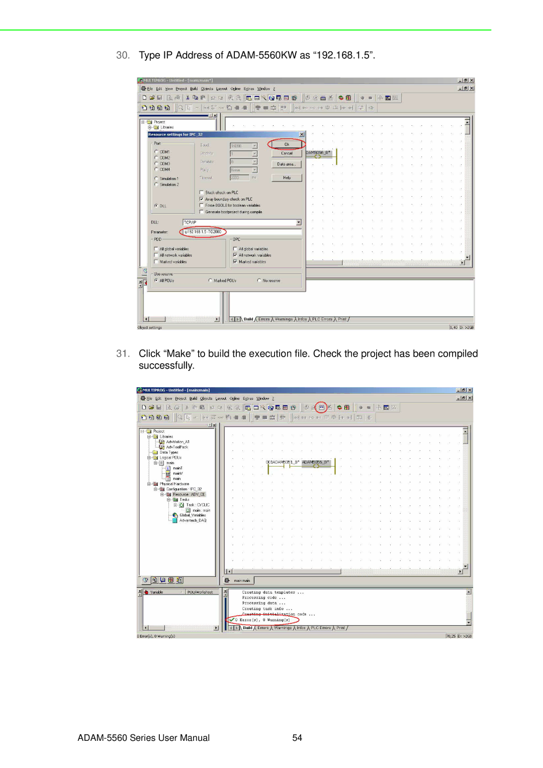 Advantech ADAM-5560 user manual 