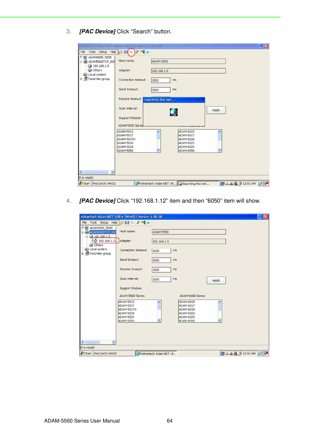 Advantech ADAM-5560 user manual 