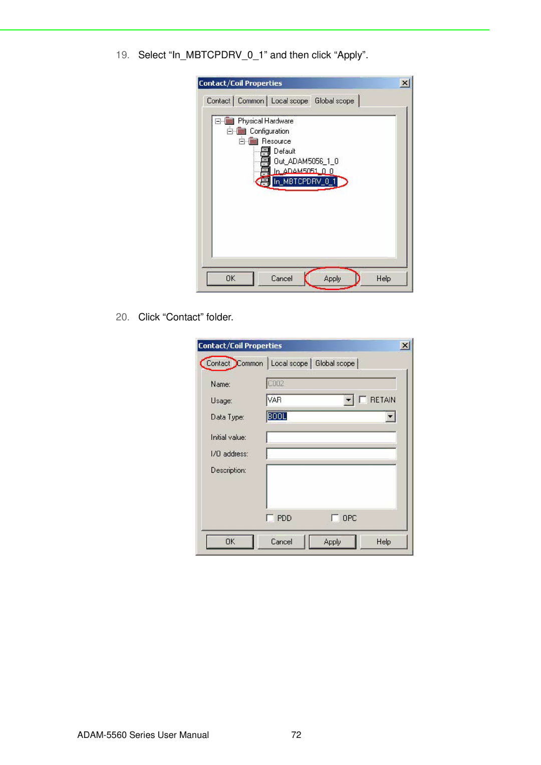 Advantech ADAM-5560 user manual 