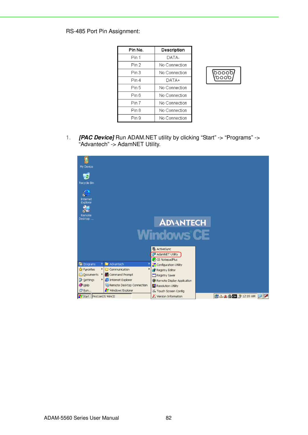 Advantech ADAM-5560 user manual 