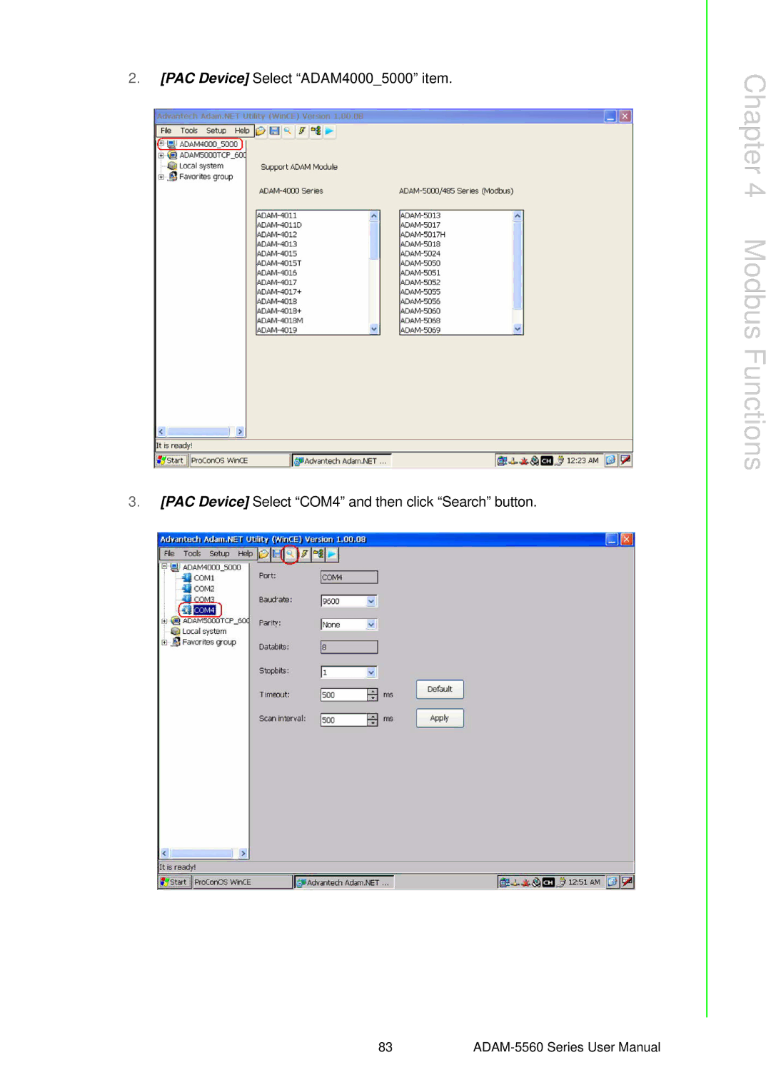 Advantech ADAM-5560 user manual Modbus Functions 