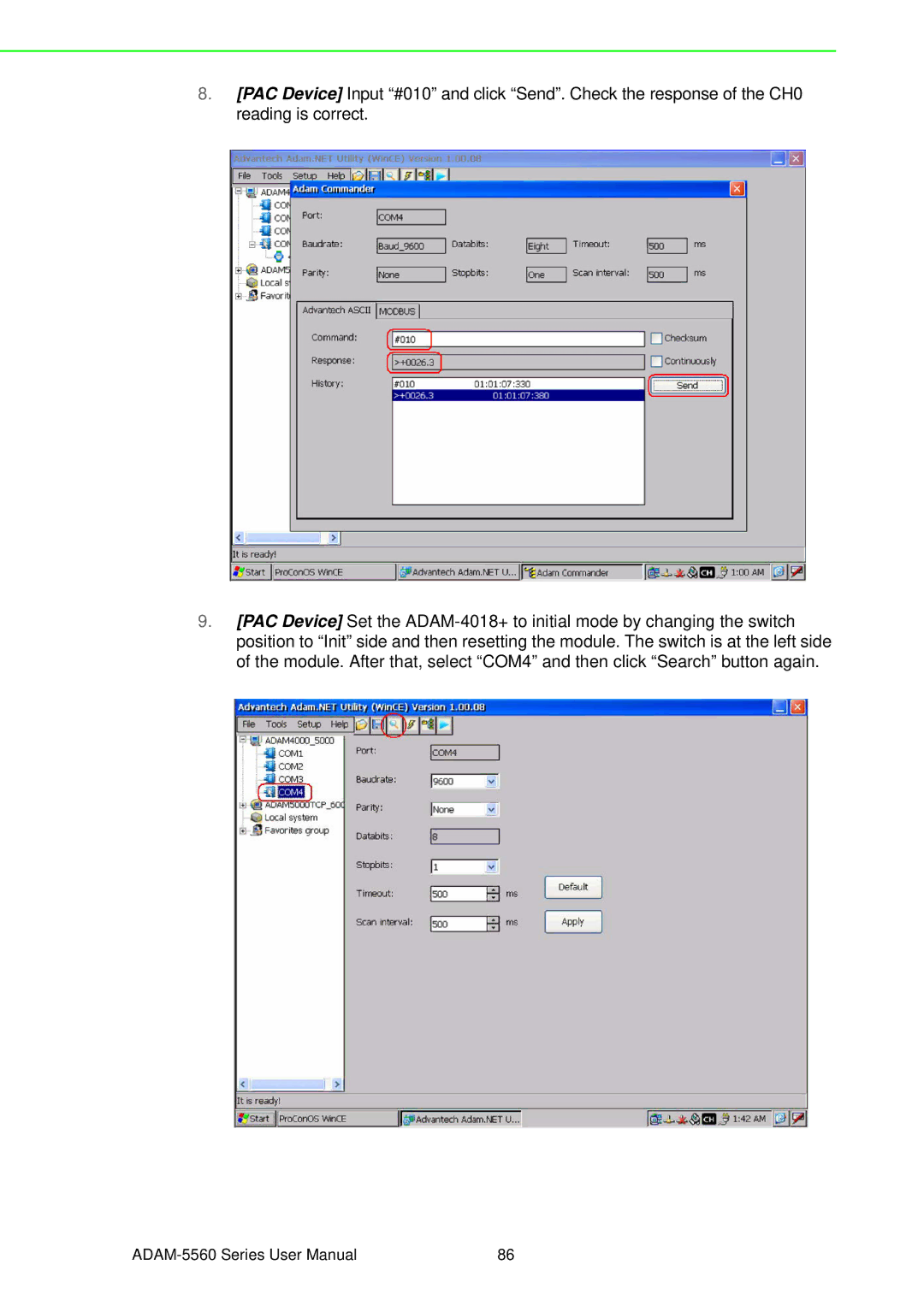 Advantech ADAM-5560 user manual 