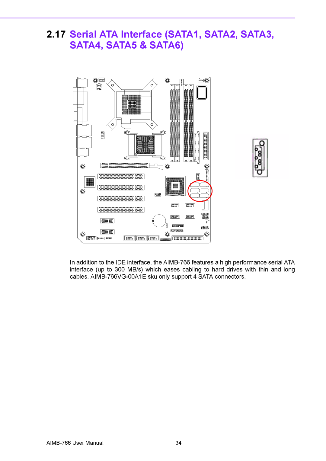 Advantech AIMB-766 user manual 