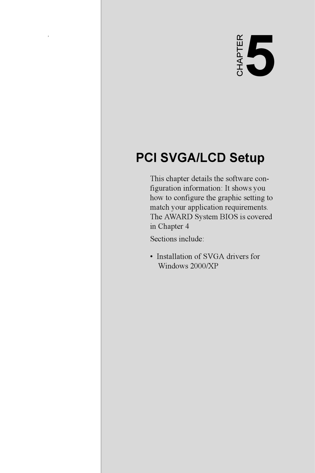 Advantech ARK-7480 manual PCI SVGA/LCD Setup 