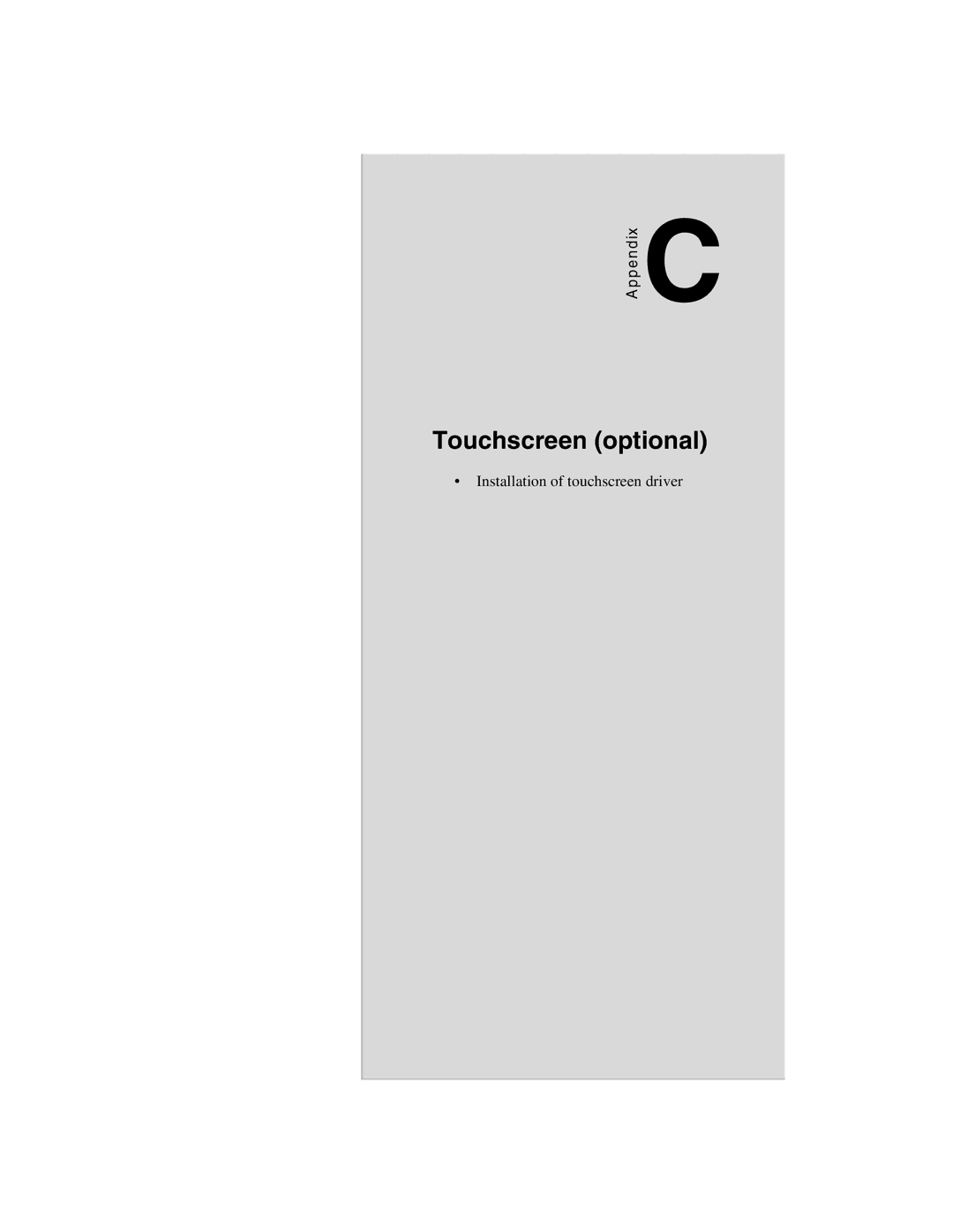 Advantech AWS-8248 user manual Touchscreen optional 