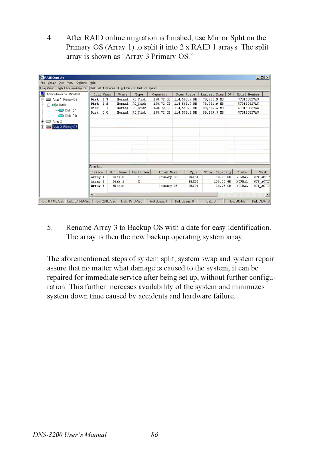 Advantech user manual DNS-3200 User’s Manual 