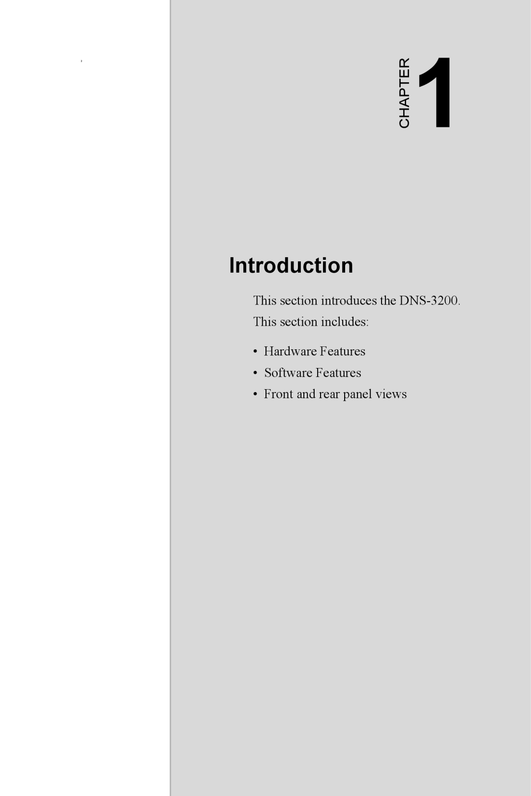 Advantech DNS-3200 user manual Introduction 