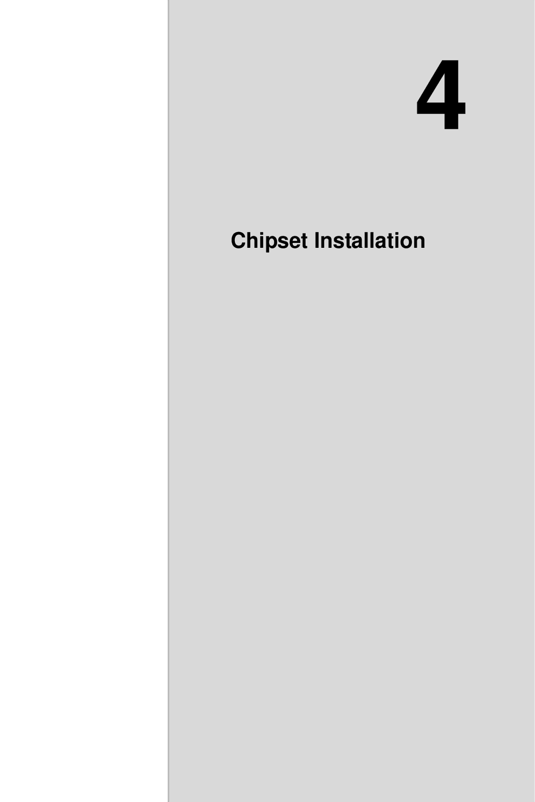 Advantech DVMB-554E user manual Chipset Installation 