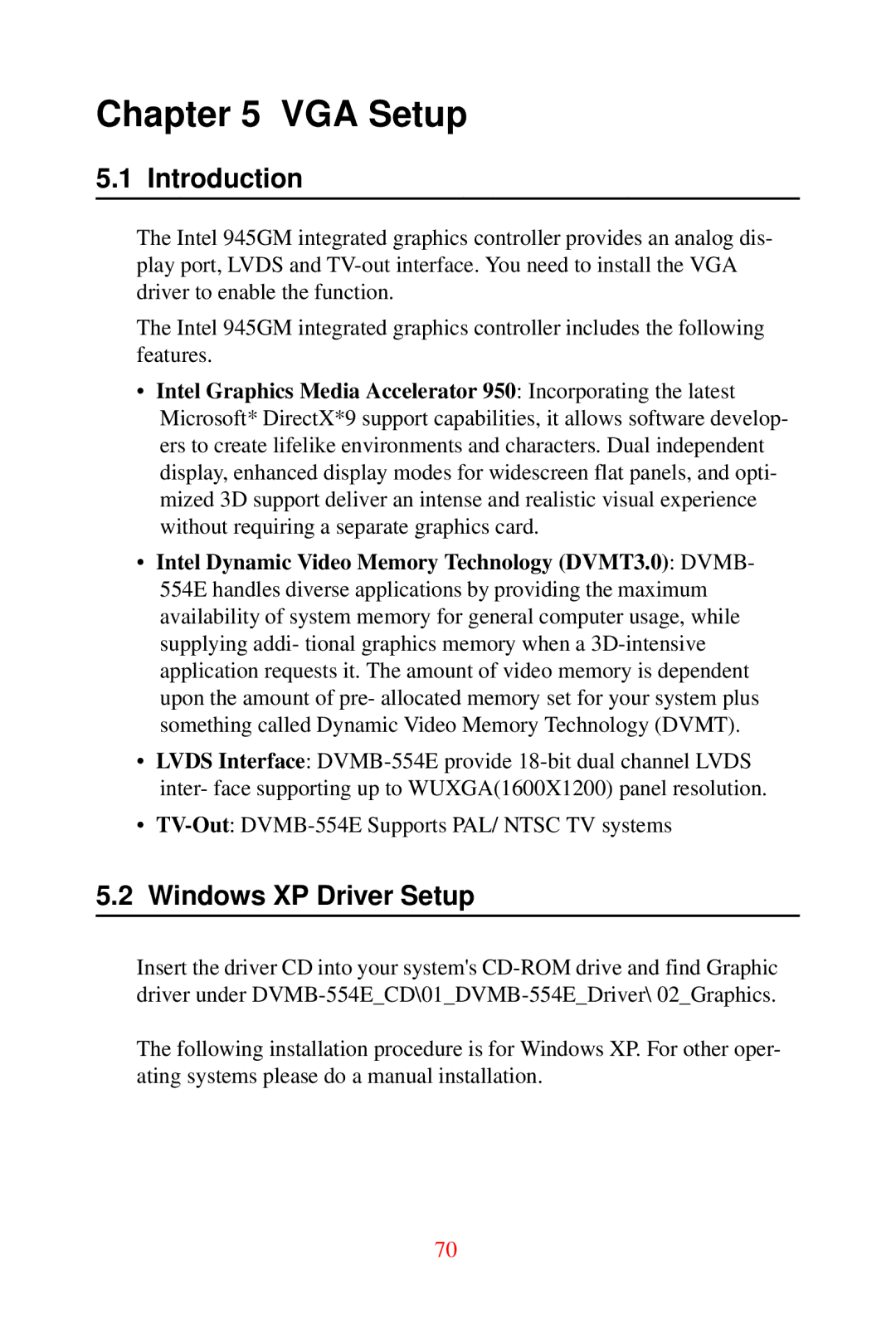 Advantech DVMB-554E user manual Introduction 