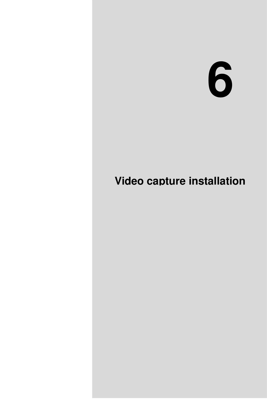 Advantech DVMB-554E user manual Video capture installation 