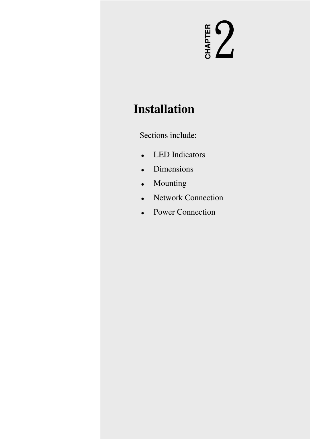 Advantech EKI-2525P user manual Installation 