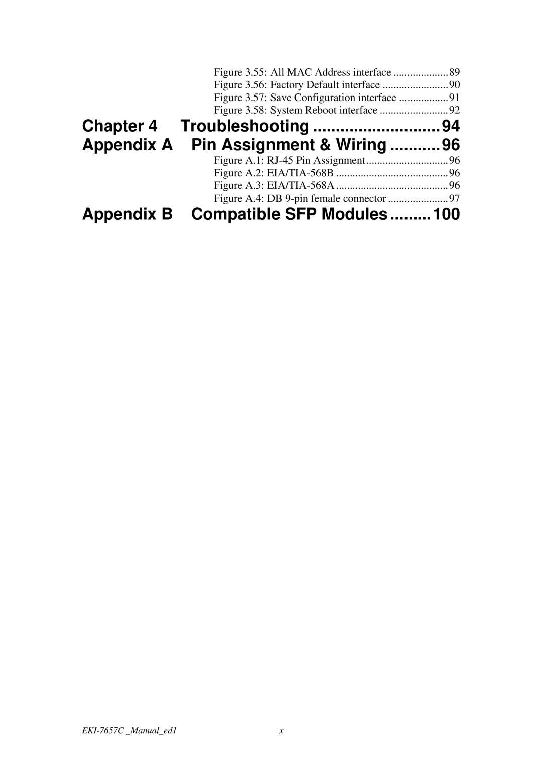 Advantech EKI-7657C user manual Troubleshooting 