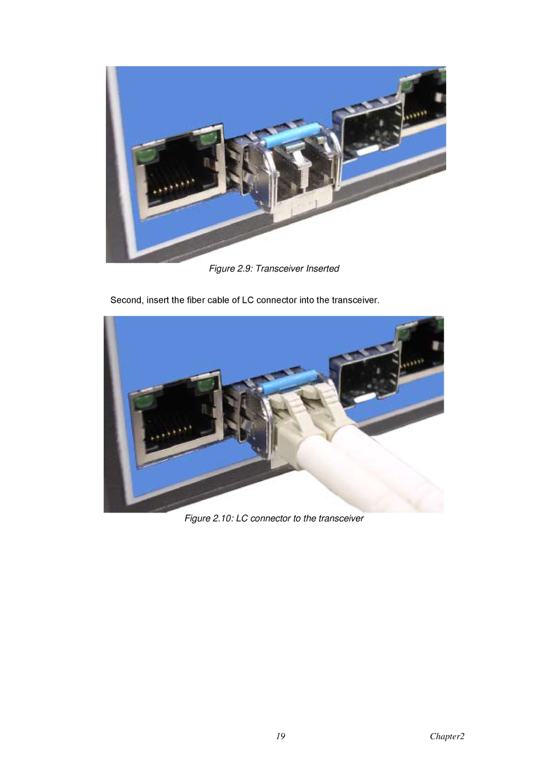 Advantech EKI-7657C user manual Transceiver Inserted 