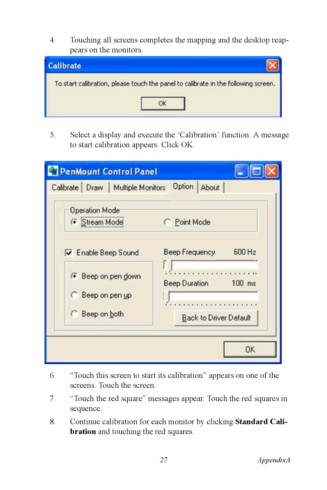 Advantech FPM-3150 Series user manual AppendixA 