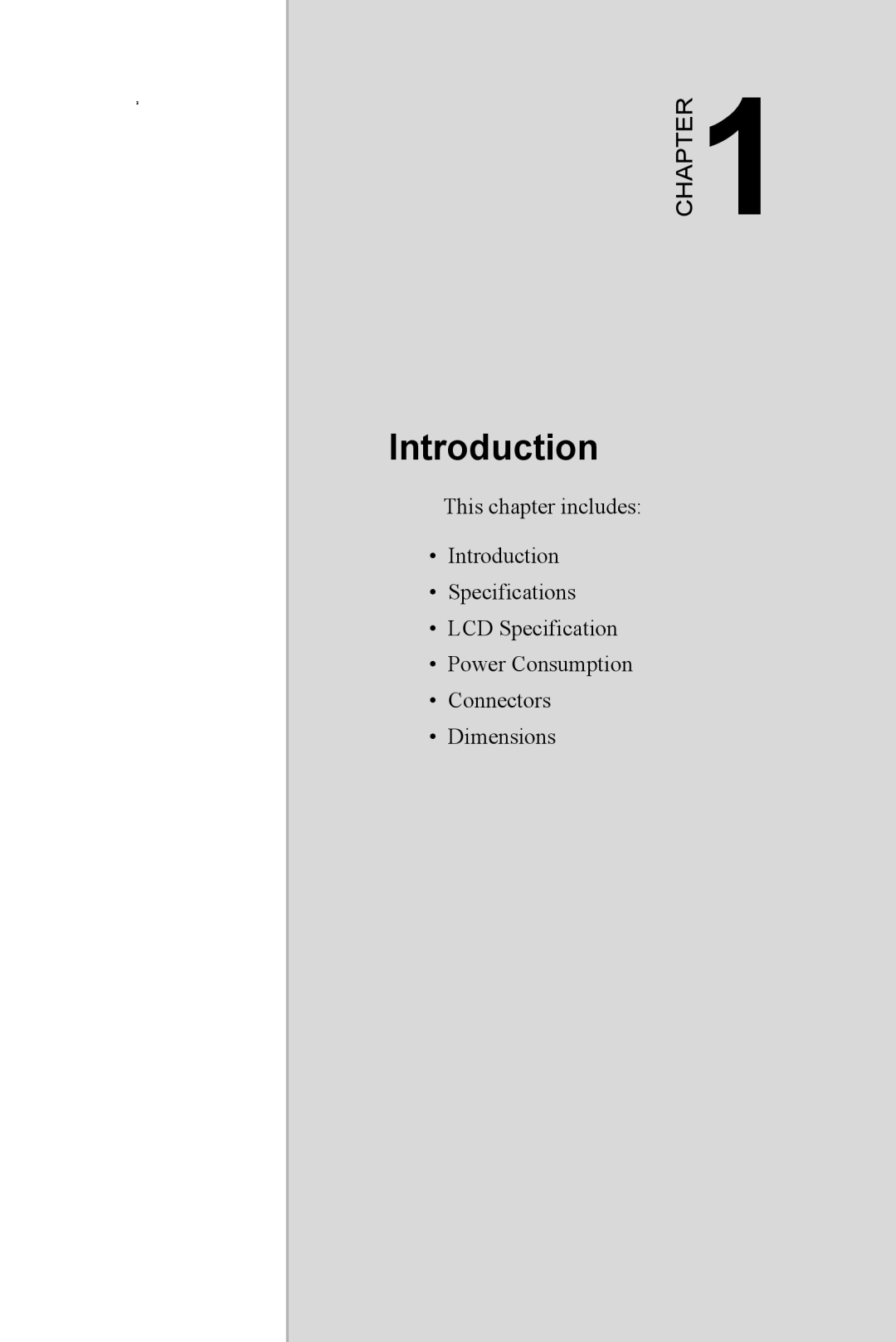 Advantech FPM-3150 Series user manual Introduction, Chapter 