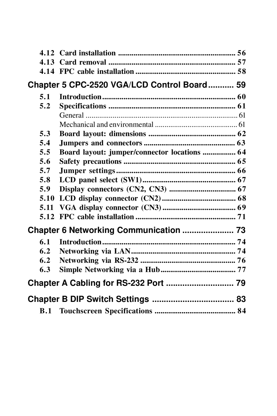 Advantech HMI-640S user manual Networking Communication 