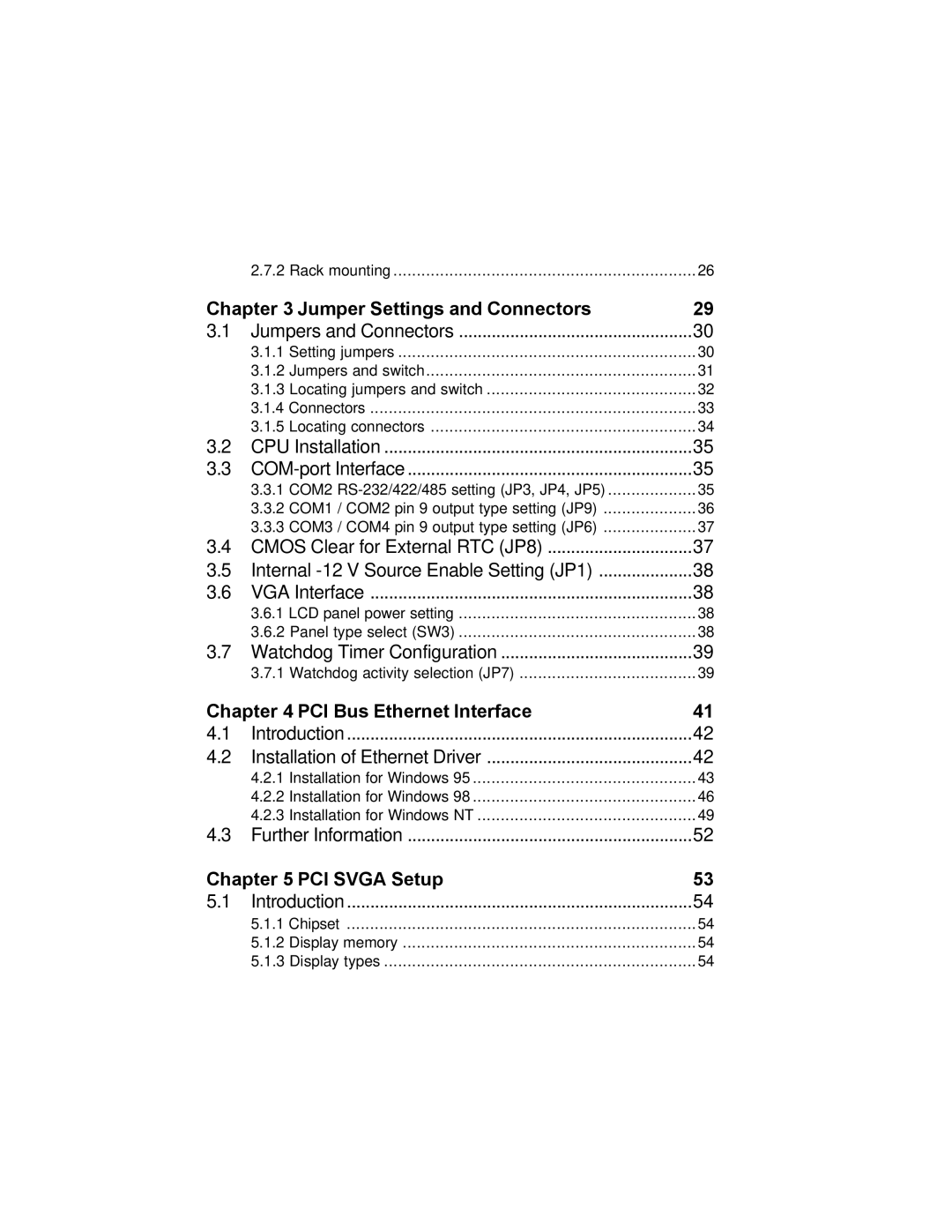 Advantech IPPC-9120, IPPC-9150 user manual Jumper Settings and Connectors 